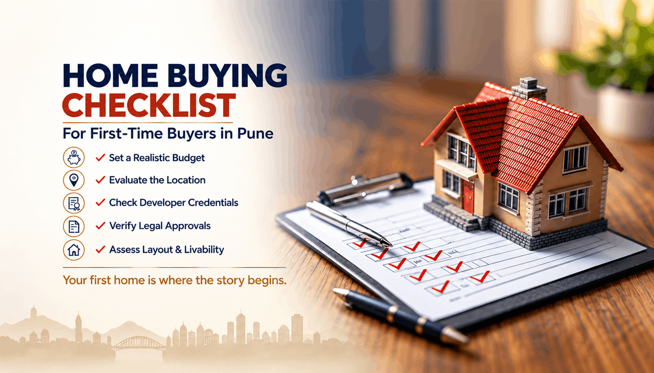 Home Buying Checklist for First-Time Buyers in Pune